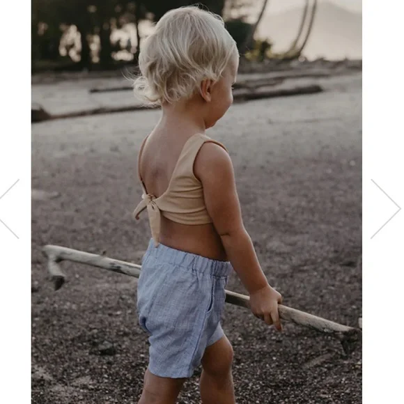 The Simple Folk Bikini Top Dune Neutral Tan Cream - Picture 3 of 16